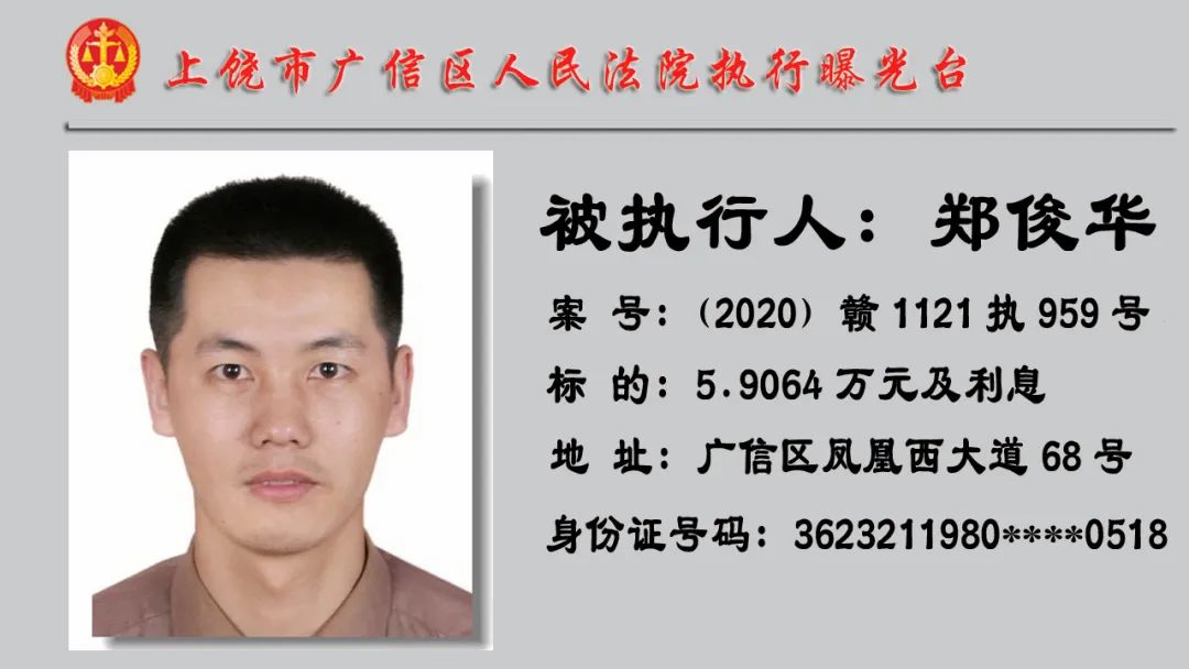 最高欠45万！上饶又一批失信被执行人被曝光