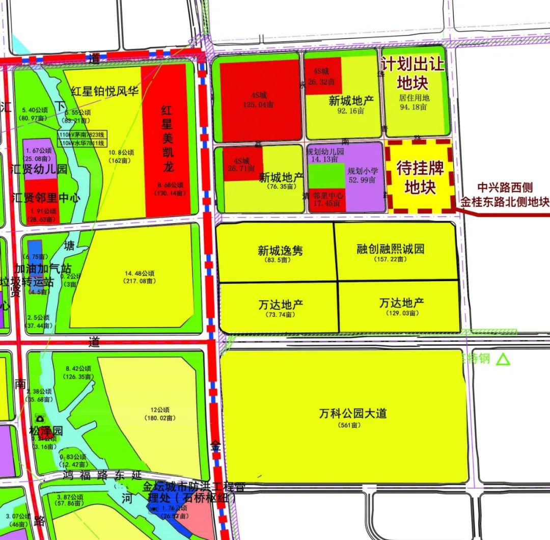 金坛老城区发展规划图图片