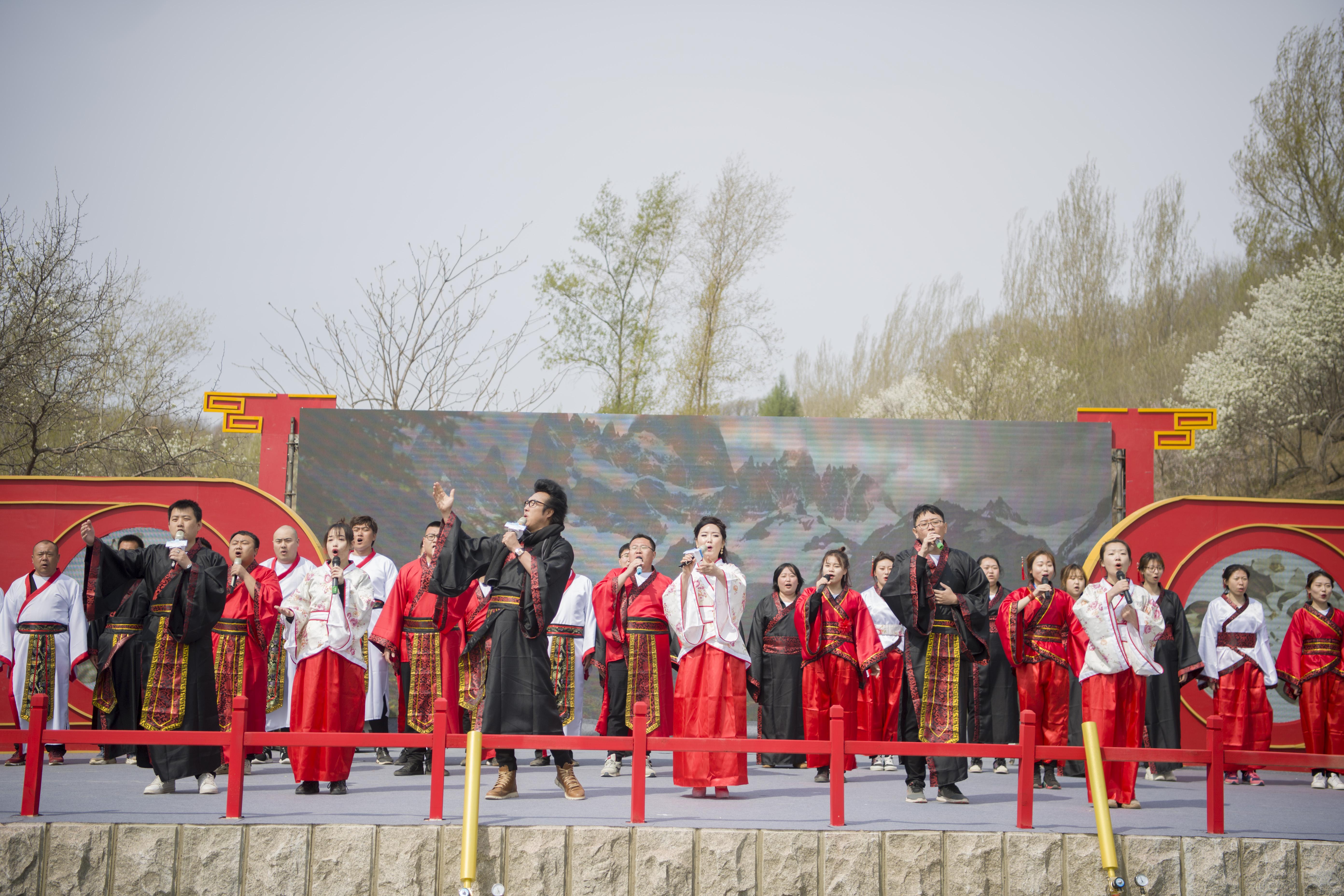 倾城百年颂梨花2021年莲花山第四届梨花节4月30日开园