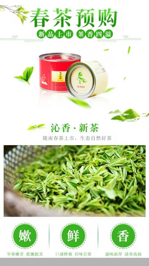 康县新茶宣传图
