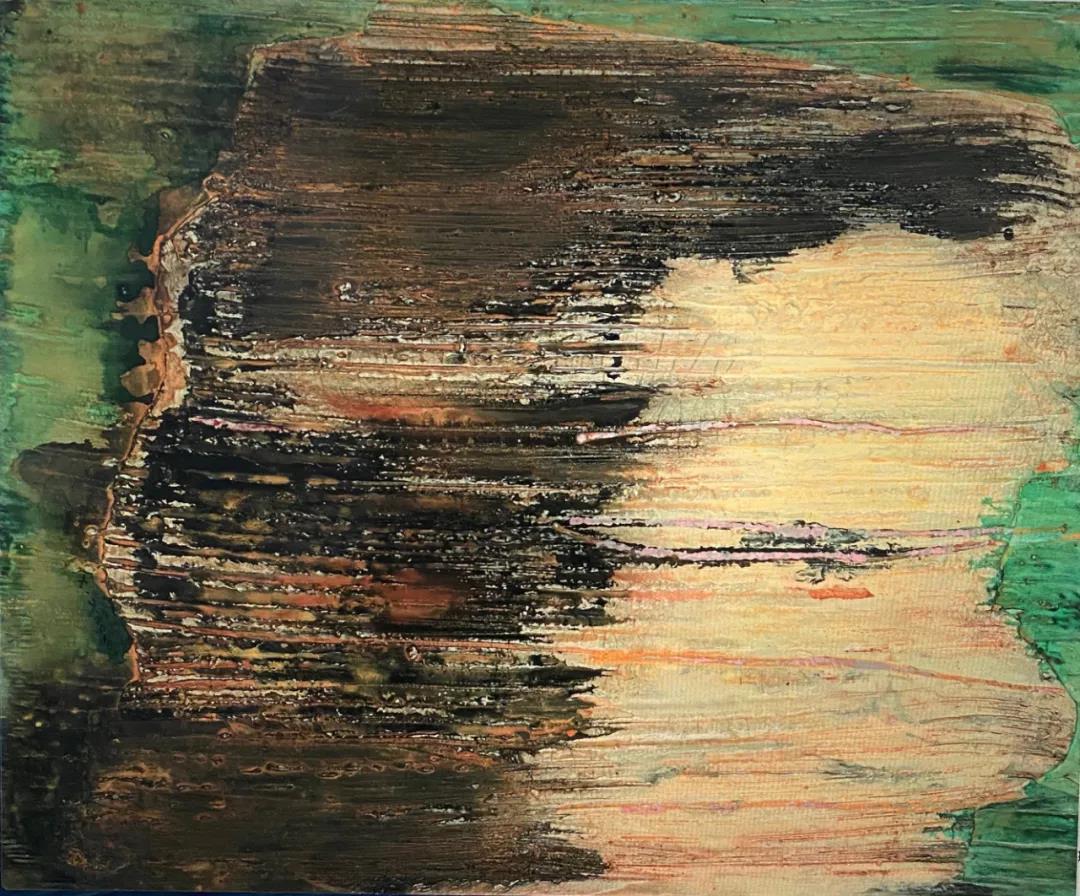 肖颖 侧面 60X50cm 2016