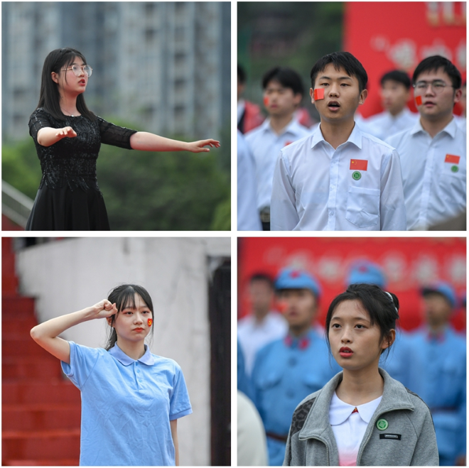 江西工贸学院举办庆祝中国共产党成立100周年学生组合唱比赛