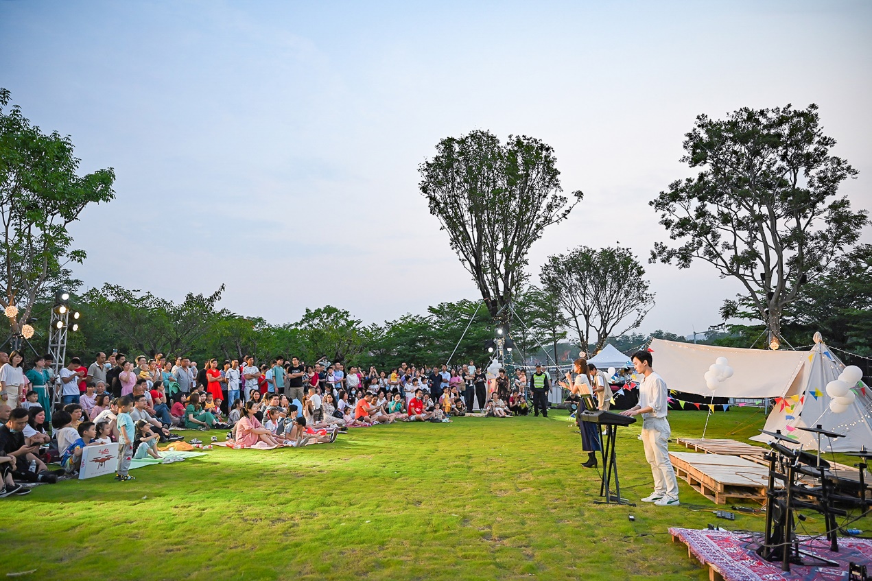 东莞两大"网红公园"五一亮相,城市草地音乐会精彩上演