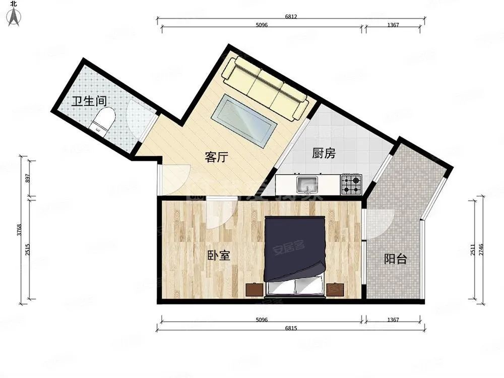 上海12平刀片房挂牌80万85万当天成交