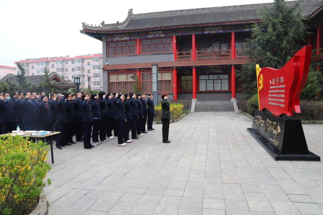 “五四”火炬点亮青春之光 甘肃税干这样迎青年节