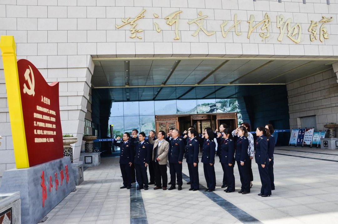 “五四”火炬点亮青春之光 甘肃税干这样迎青年节