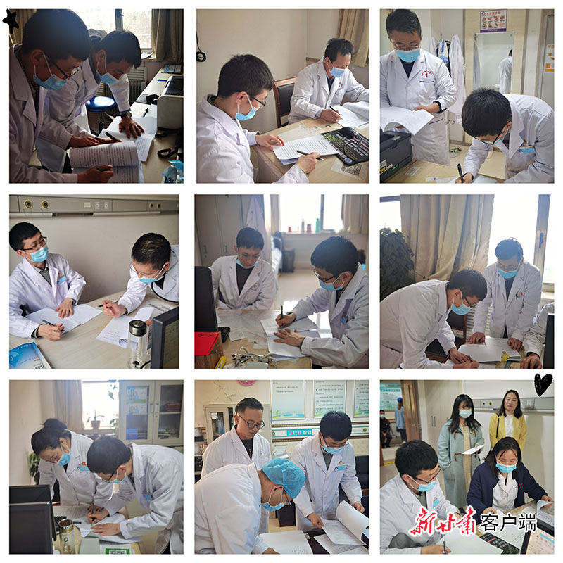 杨银功和各科室主任签订常态化疫情防控目标责任书