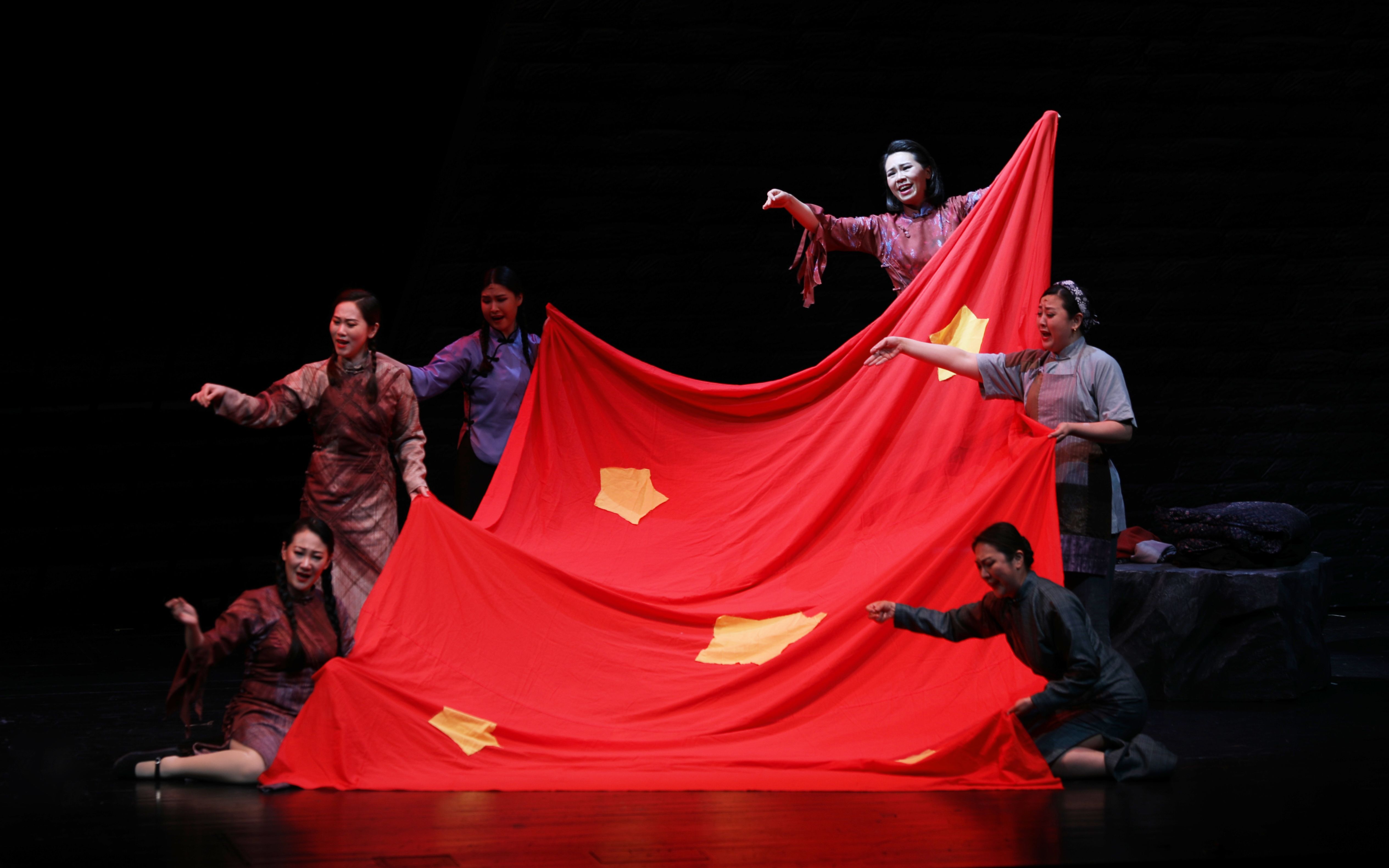 歌剧《江姐》剧照，上海歌剧院供图