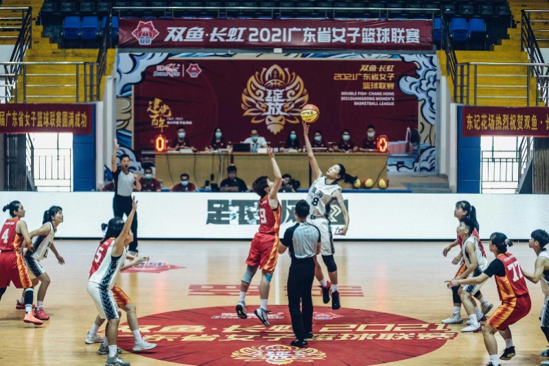 广东省女篮联赛在罗定开幕 东道主云浮队取揭幕战开门红