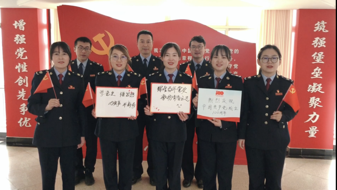 “五四”火炬点亮青春之光 甘肃税干这样迎青年节