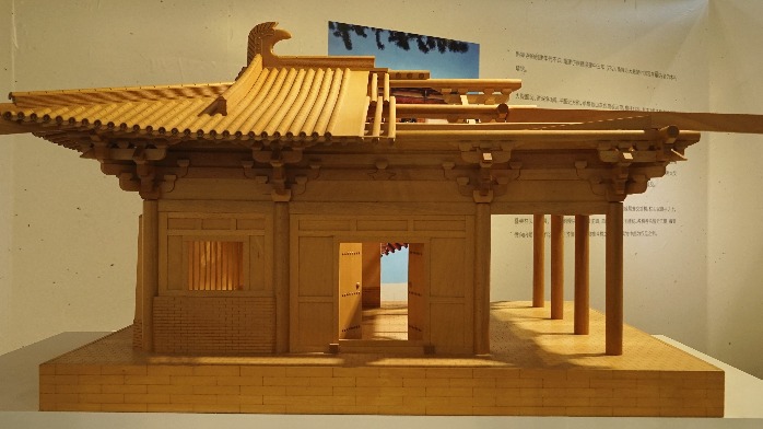 佛寺建筑展 南禅寺建筑模型视频