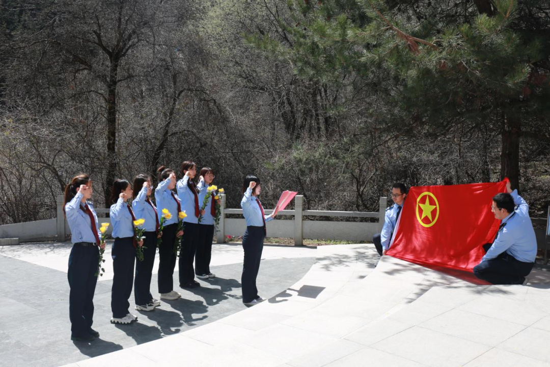 “五四”火炬点亮青春之光 甘肃税干这样迎青年节