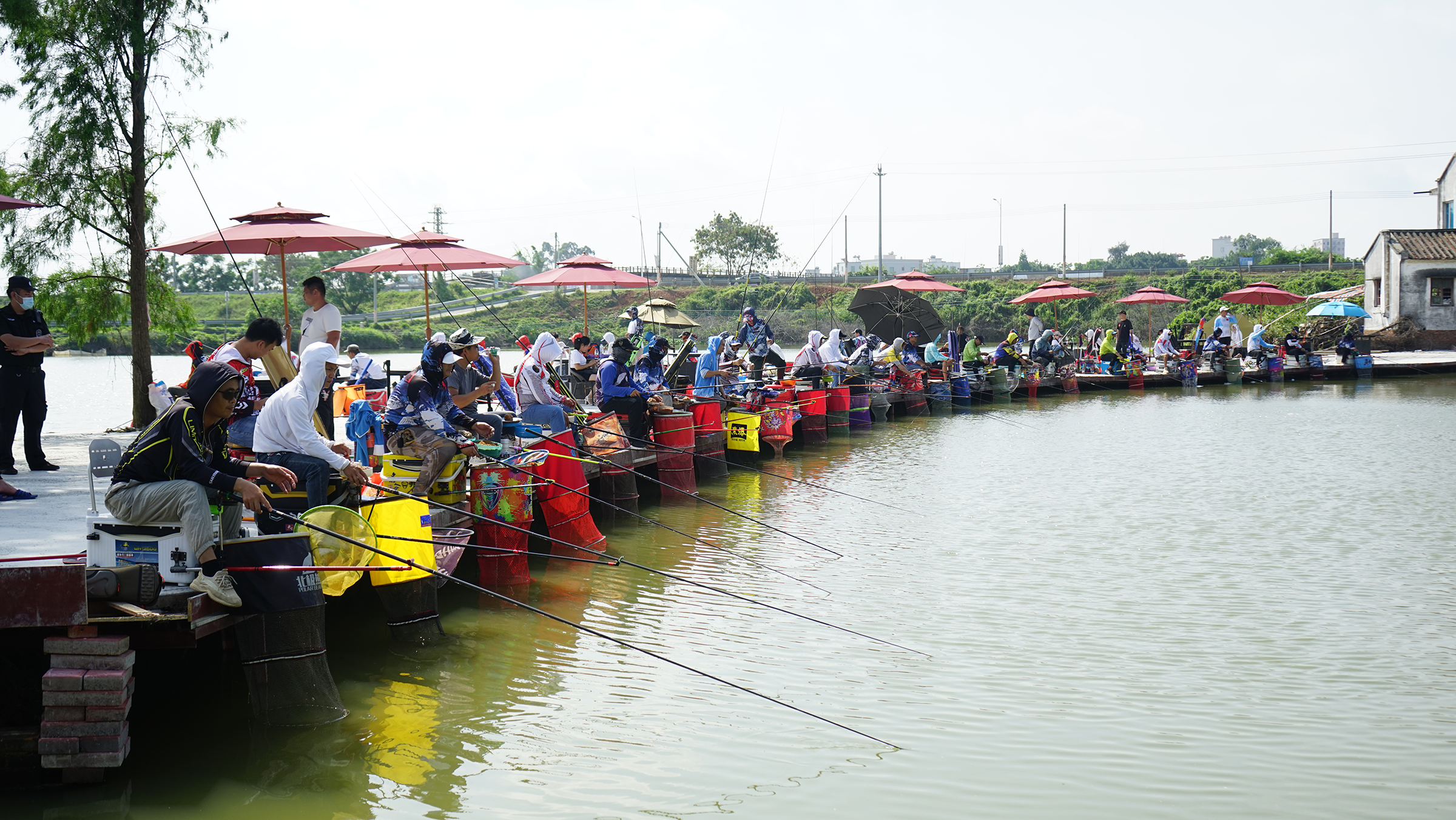 夏钓一方碧水 百名选手抛竿竞技| 湛江首届"生态杯"垂钓比赛落幕