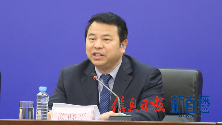 江西省文化和旅游厅党组成员、副厅长陈晓平（文颖 摄）