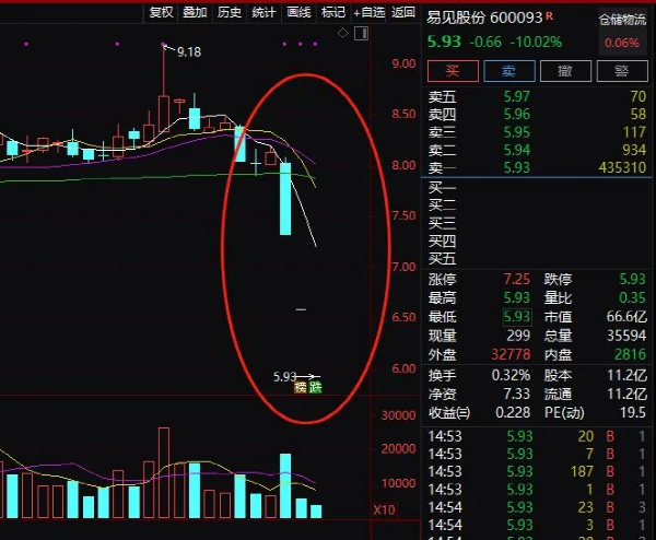 易见股份遭立案调查：5.4万股民懵了 停牌前被砸三跌停(图7)