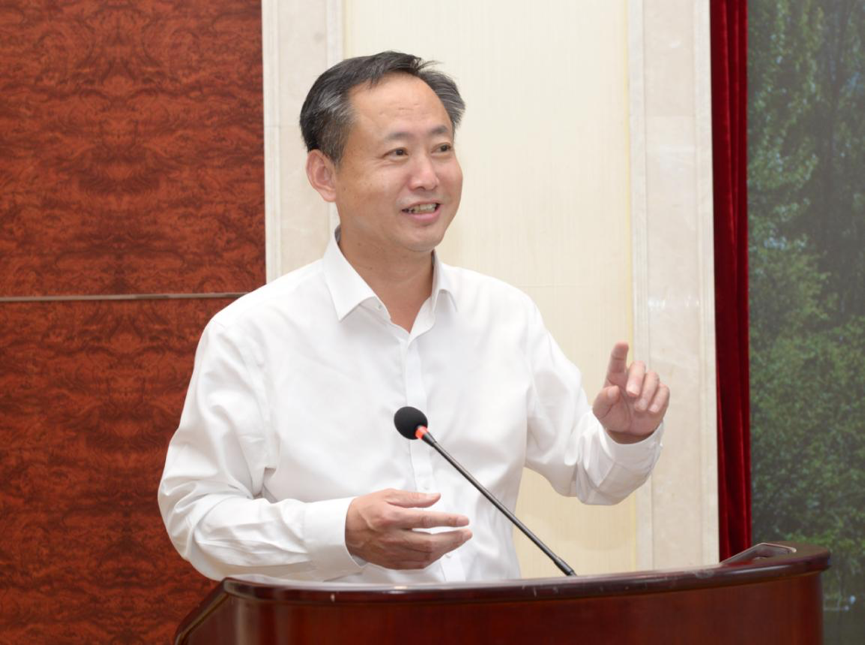 河南省文化和旅游厅厅长姜继鼎在推进会上讲话