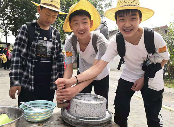 我的田野耕读学堂合肥市育新小学六年级开展马郢劳动教育主题研学