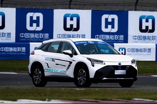 nedc续航超650km 广汽埃安aion lx fuel cell氢燃料电池车_凤凰网汽车