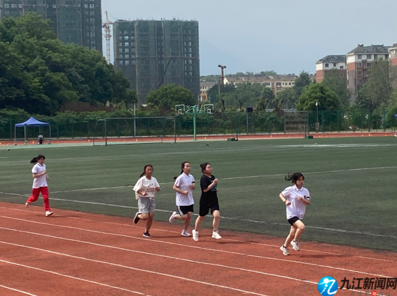 今日，九江2021年初中学考体育测试开考！