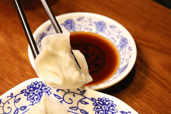 △香醋和饺子是绝配。