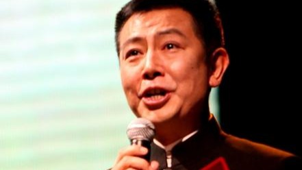 任志宏现场为动画片配音，有一种《国宝档案》的味道