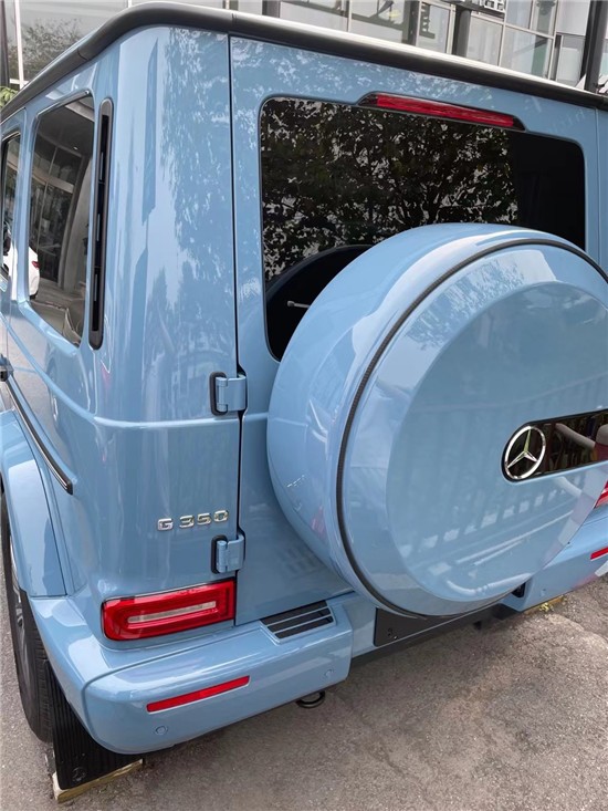 21款奔驰g350 40周年纪念版浓郁复古风