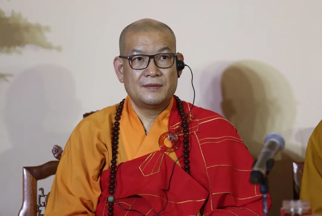 中国佛教协会副会长常藏法师出席会议