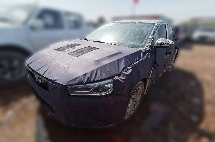 或为入门版全新帝豪吉利新车谍照曝光