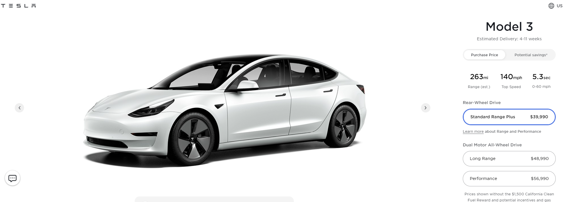 美国特斯拉Model 3/Model Y再涨500美元 本月第二次调价