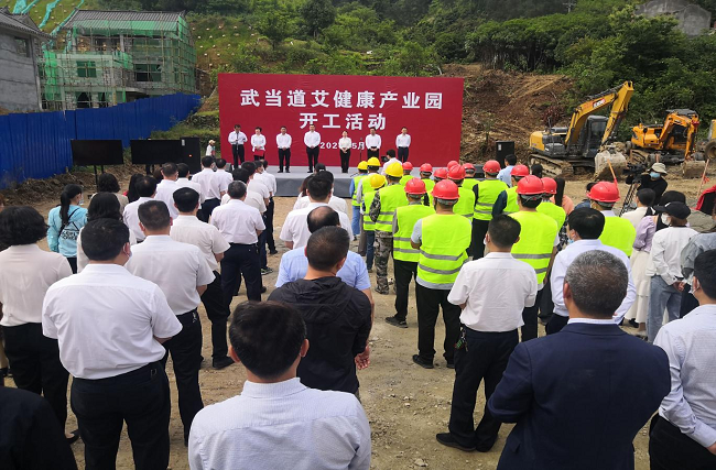 武当道艾健康产业园正式开工