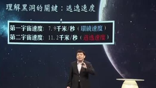 当一个物体的速度达到“逃逸速度”，它就可以逃离地球