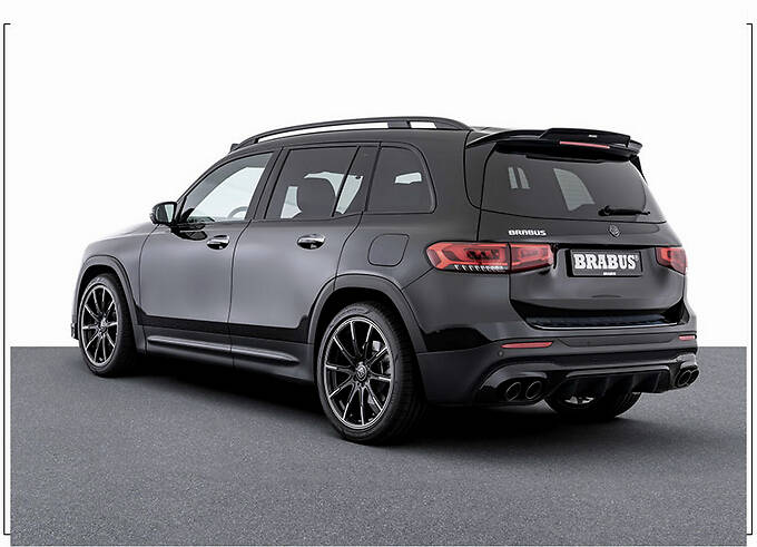 奔驰glb全新改装版黑化外观动力升级百公里加速仅66秒