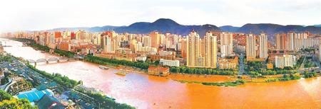 兰州黄河风情线。