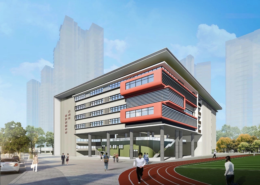 景贤中学效果图