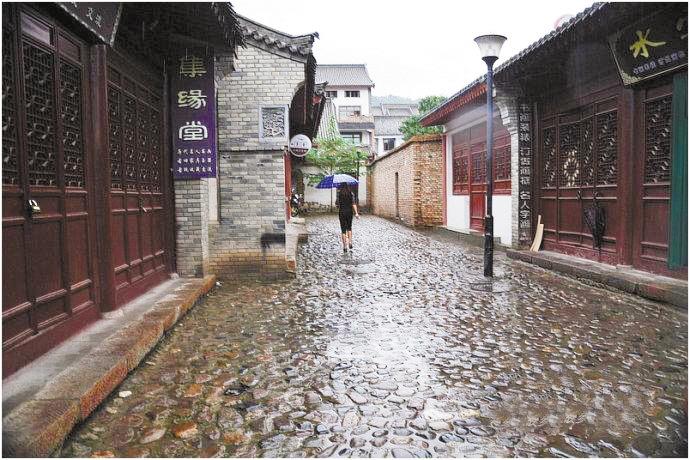 天水的古巷