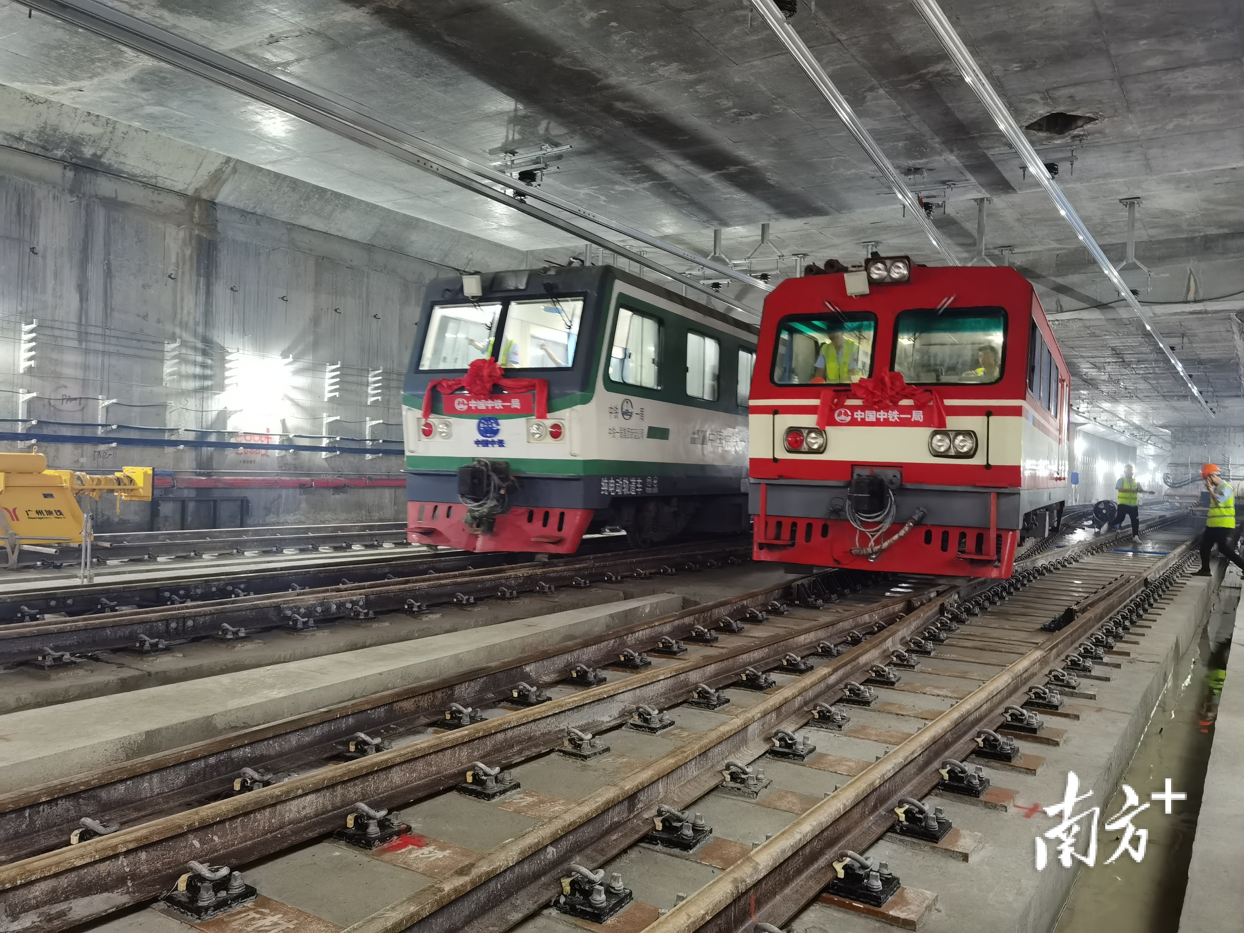 七号线西延段(广州南站至顺德美的大道)是继广佛线后第二条联通广佛