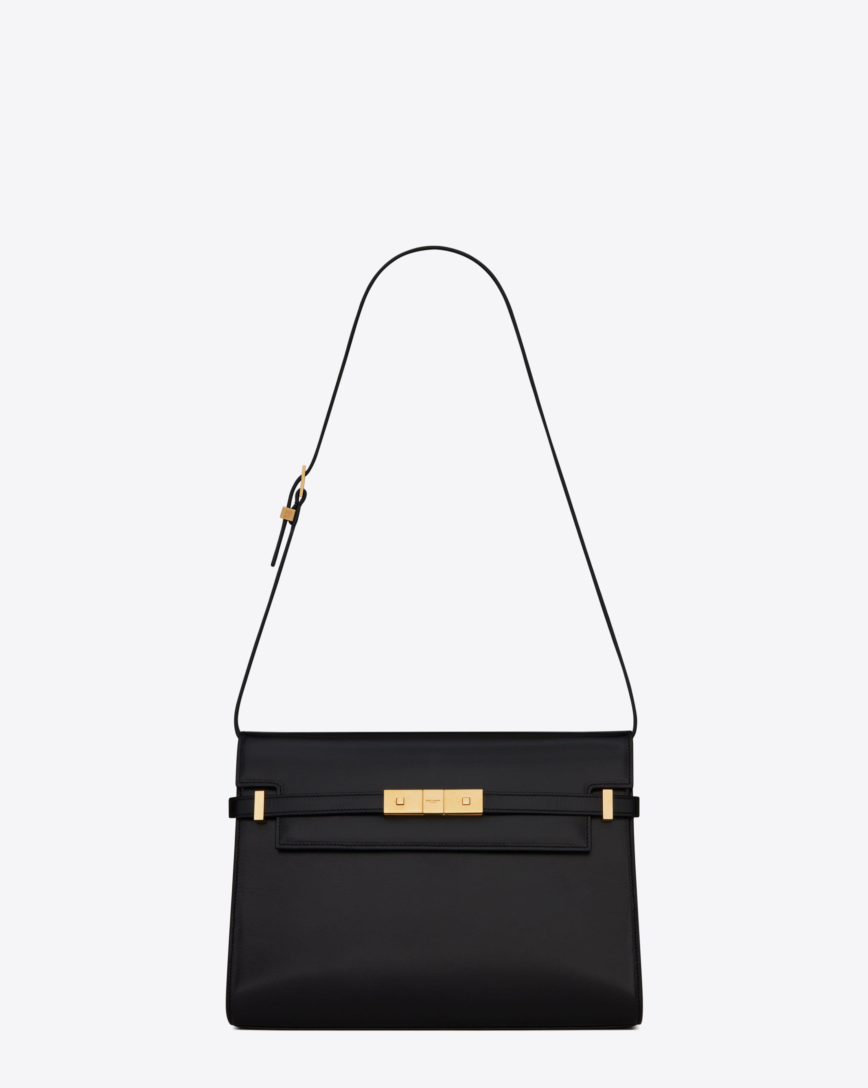 saintlaurent携手天猫新品官方频道重磅推出曼哈顿白色肩挎包