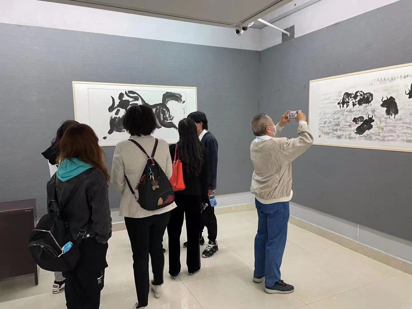 黃山市美術館舉辦孟繁華水墨大寫意繪畫作品展