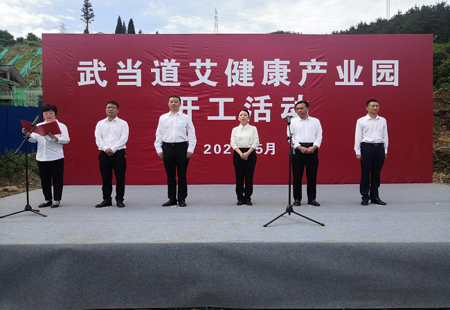 武当道艾健康产业园正式开工