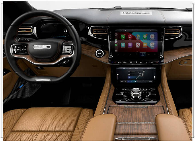 jeep全新大瓦格尼配置曝光全系标配6.4升v8引擎-图4