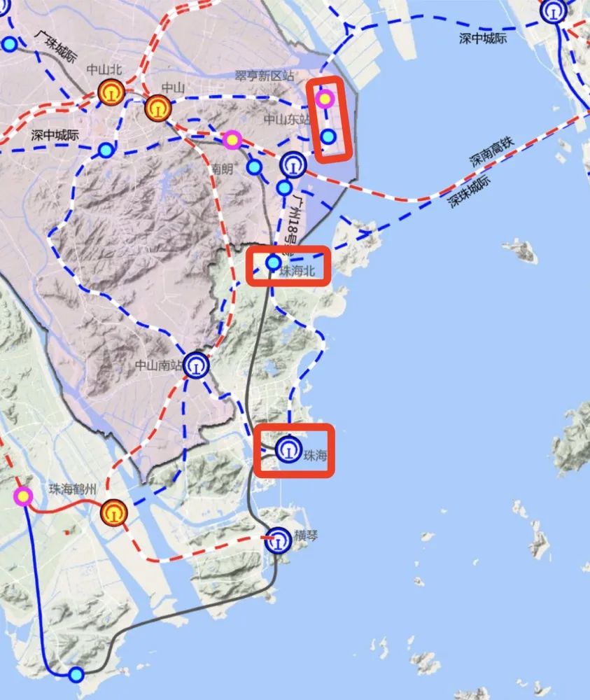 南珠城际最新进展珠海机场新增北延城轨