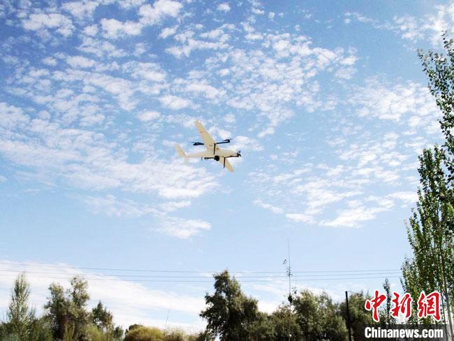 甘肃肃北启无人机空中巡查牧民80余只牛羊“失而复得”