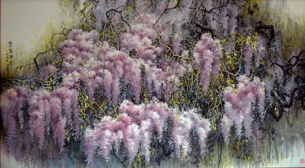 梁连生中国企业家水彩画肖像作品展开幕（组图）