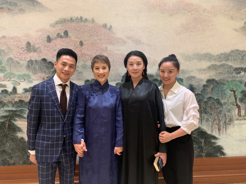 楼胜凯旋欢迎回家浙江首对梅花伉俪在婺剧中绽放