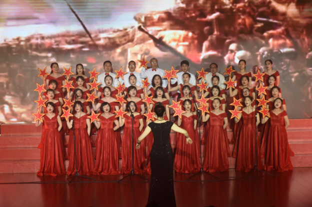 江西工贸职院举办庆祝中国共产党成立100周年教师组合唱比赛