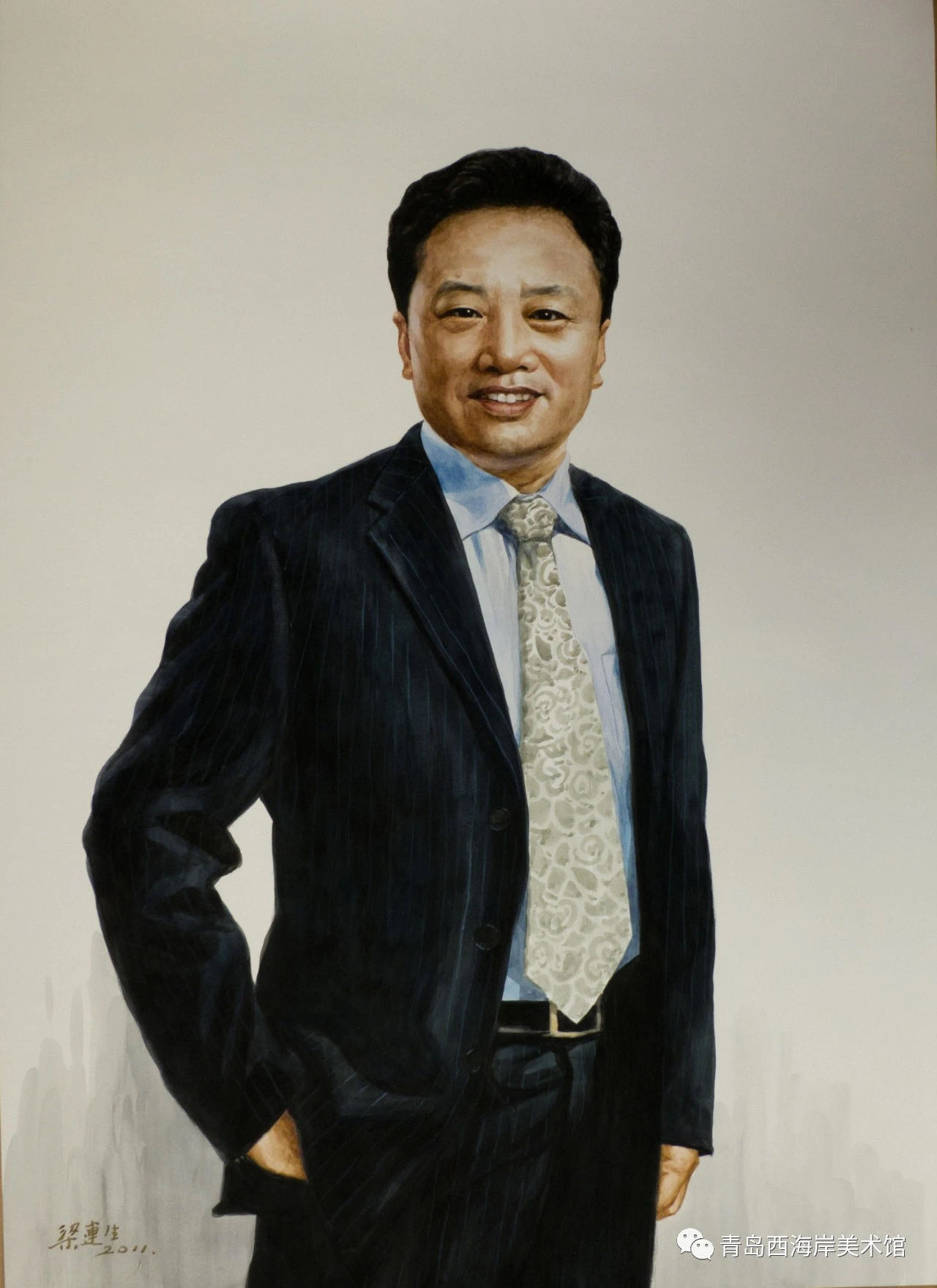 金志国 水彩 110X80cm