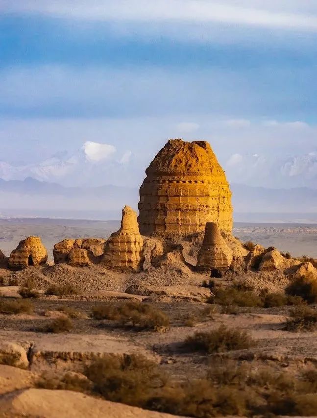 ▲ 始建于晋代的 瓜州锁阳城遗址。摄影/蔡 骁翔，图/图虫&middot;创意