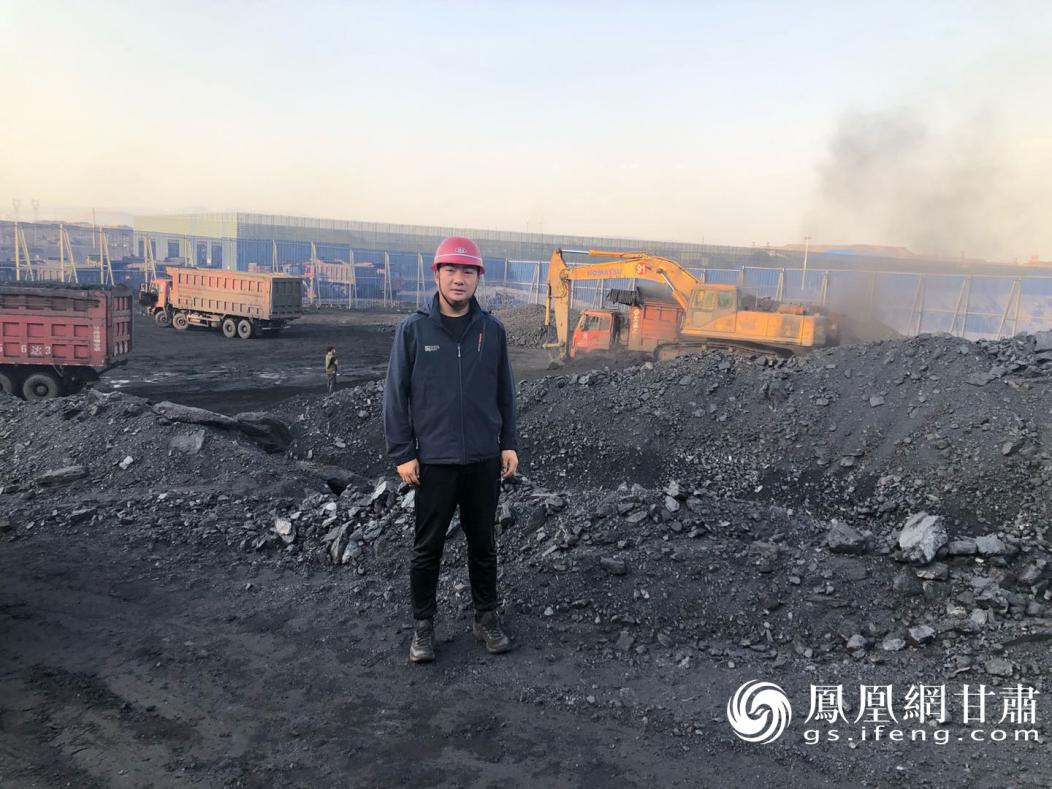 2020年杨万宝在内蒙古乌海市监管煤矿发煤 受访者供图