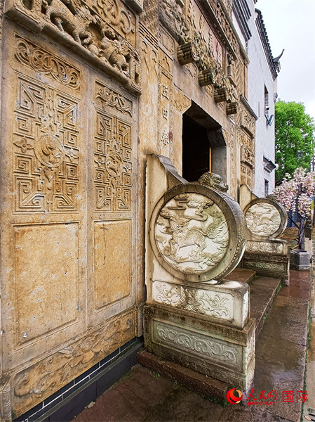 考亭古街特色古代建筑。人民网 亚瑟夫 摄