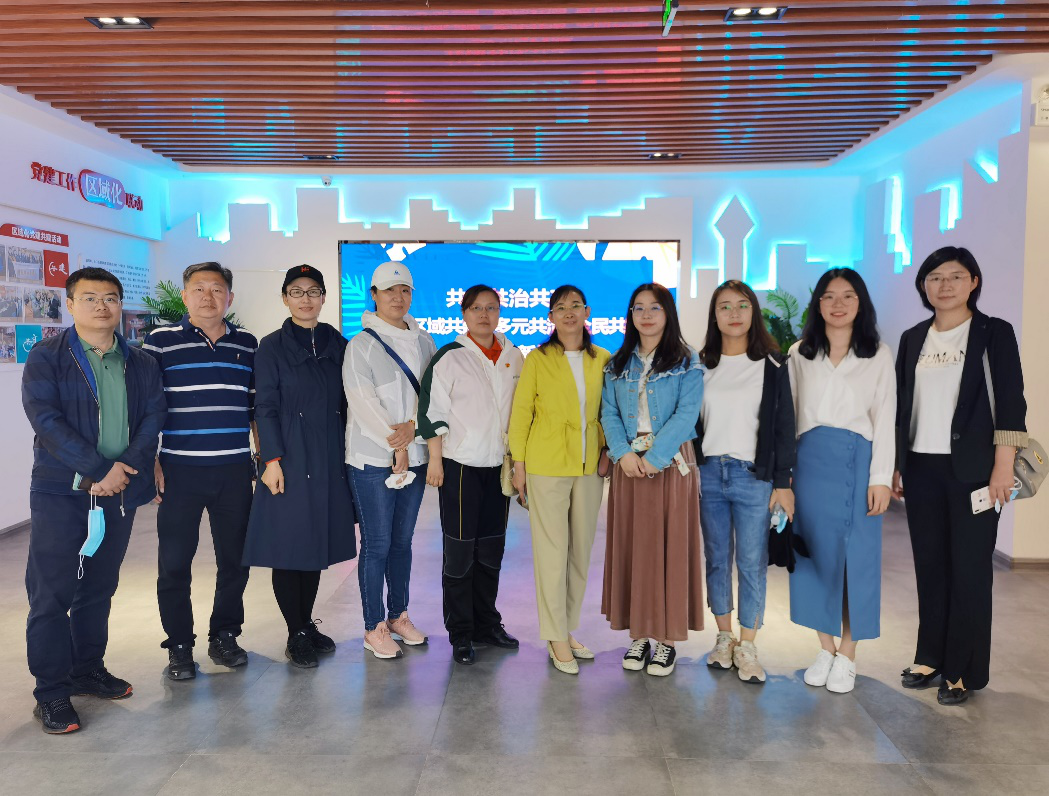 青岛市北区登州路街道赴李沧区 沧口街道党群服务中心参观学习